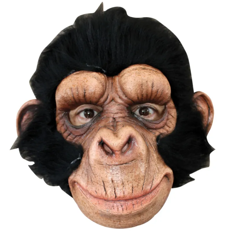 Discount Máscara Chimpance George Talla Única Máscaras Terror Y Carnaval