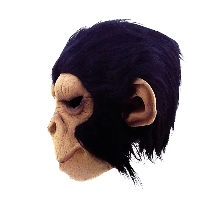 Discount Máscara Chimpance George Talla Única Máscaras Terror Y Carnaval