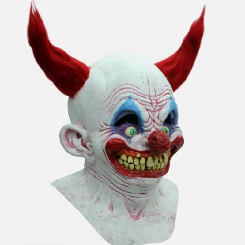 Best Máscara Con Cuello Chingo The Clown de Máscaras Terror Y Carnaval