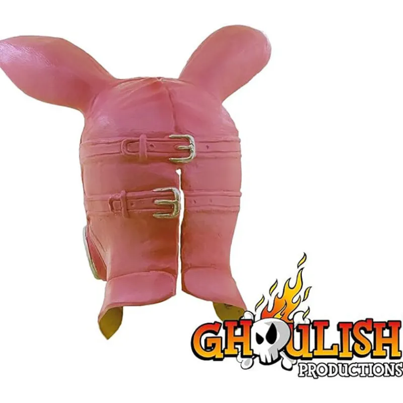 Ghoulish Máscaras Terror Y Carnaval ^Máscara Conejito Perverso Con Máscara Antigás
