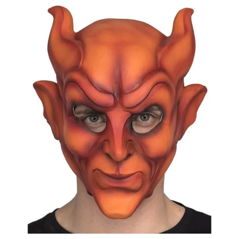 Disfrazzes Máscaras Terror Y Carnaval ^Máscara de Demonio Fuego
