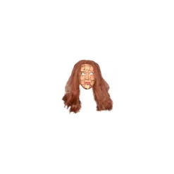 New Máscara de Mujer Piezas de Puzzle con Pelo Disfraces Unisex|Máscaras Terror Y Carnaval
