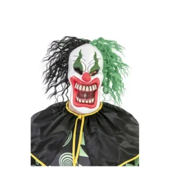 Disfrazzes Máscaras Terror Y Carnaval ^Máscara de Payaso Loco con cabello