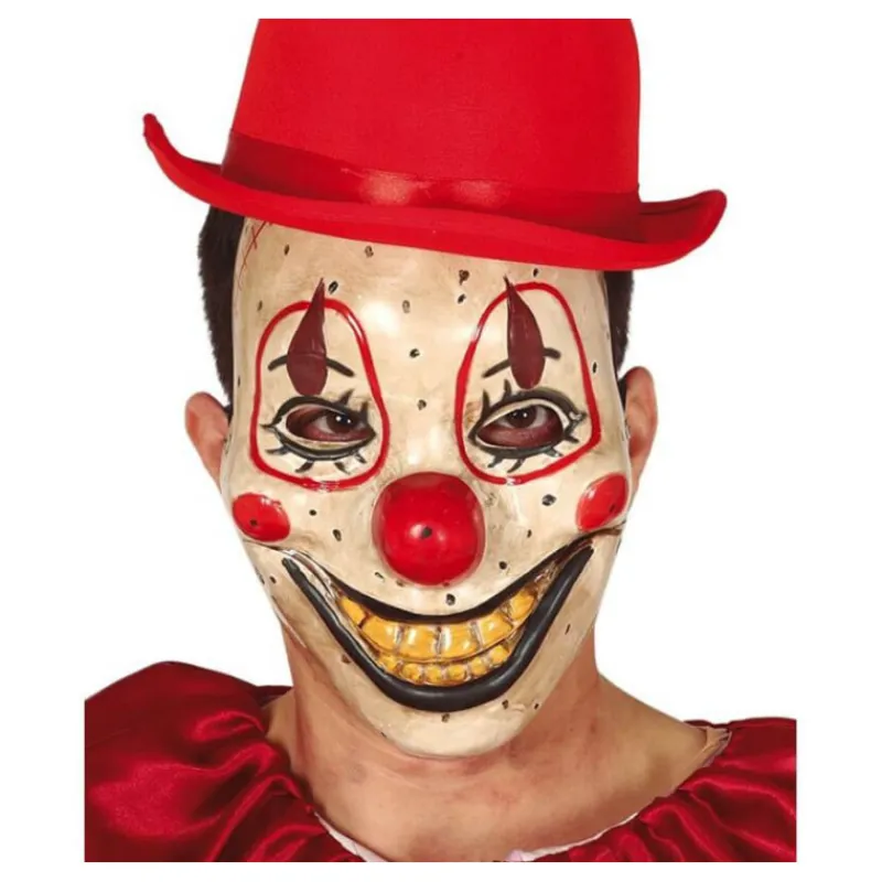 Disfrazzes Máscaras Terror Y Carnaval ^Máscara de Payaso Sonriente