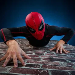 Hasbro Máscaras Terror Y Carnaval |Disfraces Marvel^Máscara Electrónica Expresiva Spider-Man: Homecoming de