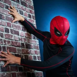 Hasbro Máscaras Terror Y Carnaval |Disfraces Marvel^Máscara Electrónica Expresiva Spider-Man: Homecoming de