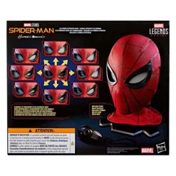 Hasbro Máscaras Terror Y Carnaval |Disfraces Marvel^Máscara Electrónica Expresiva Spider-Man: Homecoming de
