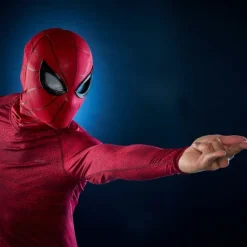 Hasbro Máscaras Terror Y Carnaval |Disfraces Marvel^Máscara Electrónica Expresiva Spider-Man: Homecoming de