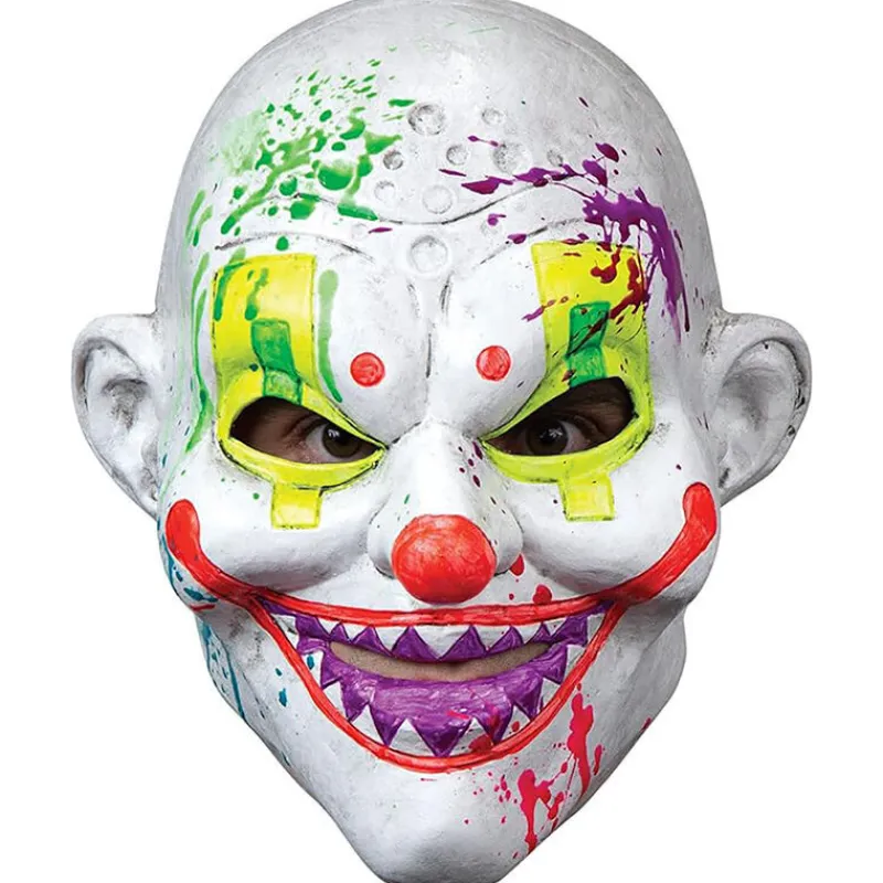 Ghoulish Máscaras Terror Y Carnaval ^Máscara Gang Raf Neon Talla Única