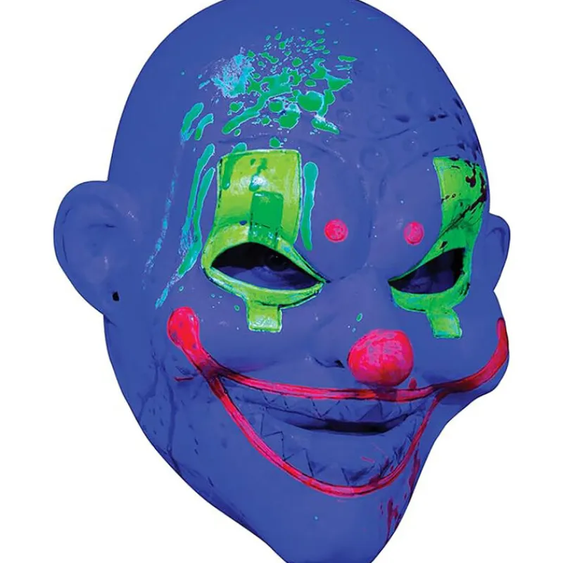 Ghoulish Máscaras Terror Y Carnaval ^Máscara Gang Raf Neon Talla Única