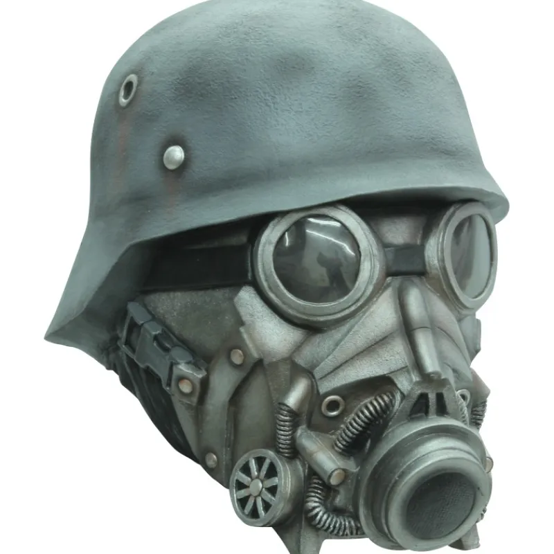 Ghoulish Máscaras Terror Y Carnaval ^Máscara Guerra Química Talla Única