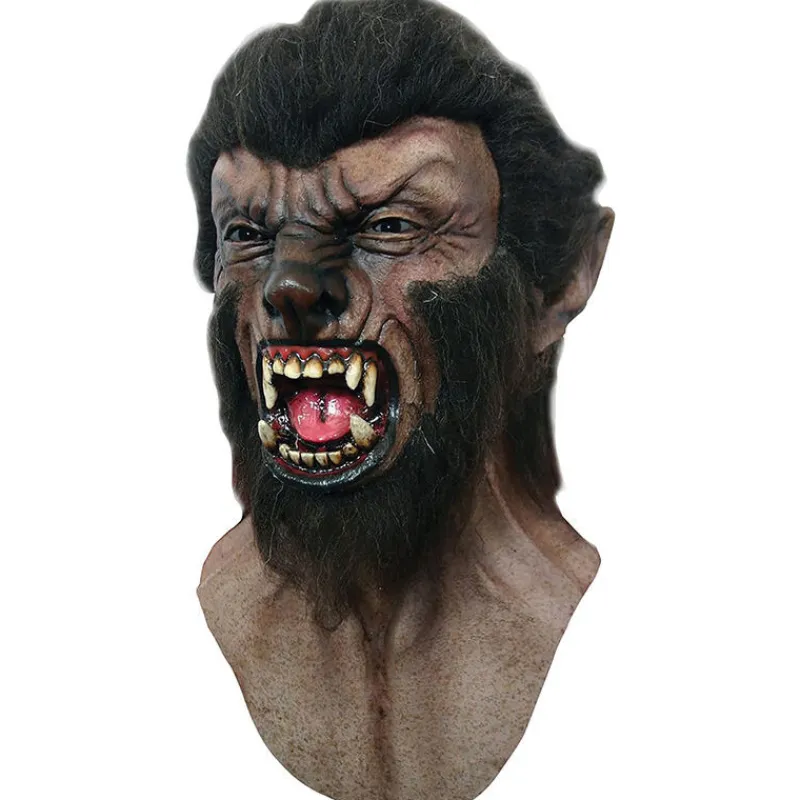 Ghoulish Máscaras Terror Y Carnaval ^Máscara Hombre Lobo Talla Única