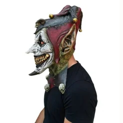 Ghoulish Máscaras Terror Y Carnaval ^Máscara Jesterblin Talla Única