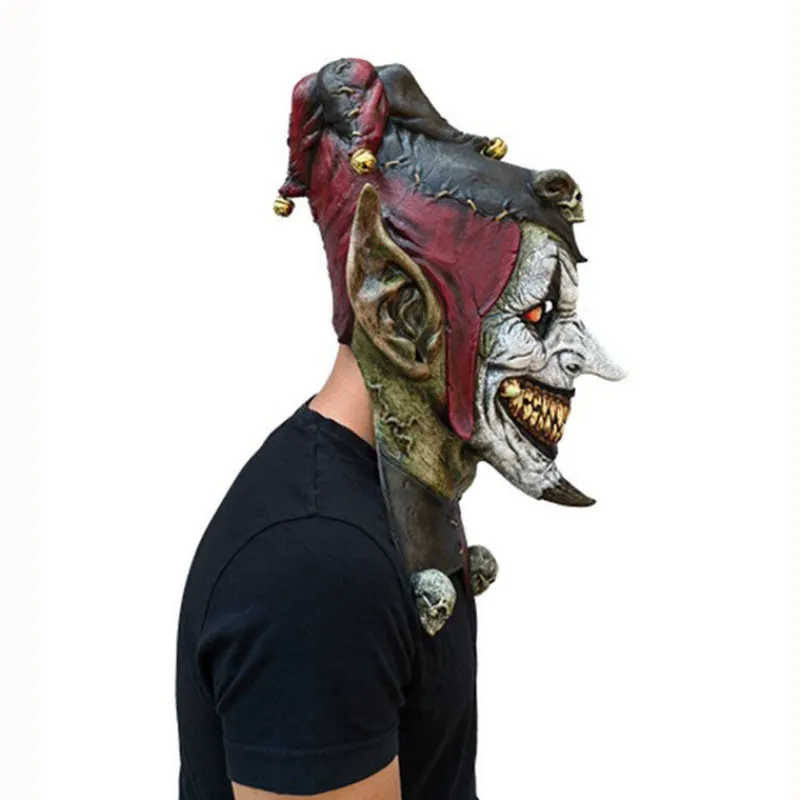 Ghoulish Máscaras Terror Y Carnaval ^Máscara Jesterblin Talla Única