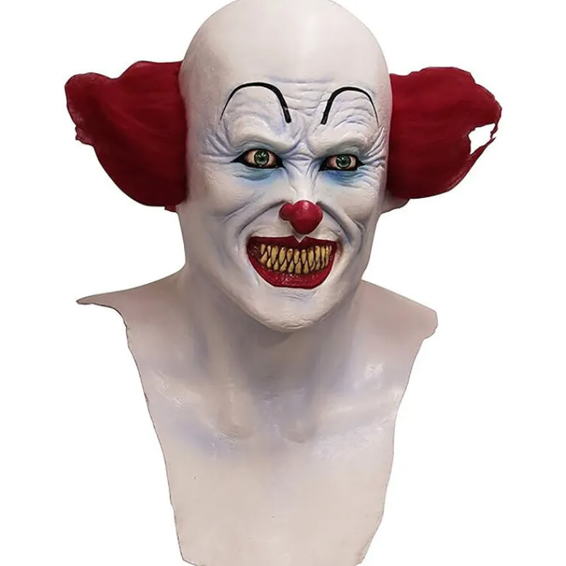 Ghoulish Máscaras Terror Y Carnaval ^Máscara Payaso Asustadizo Talla Única