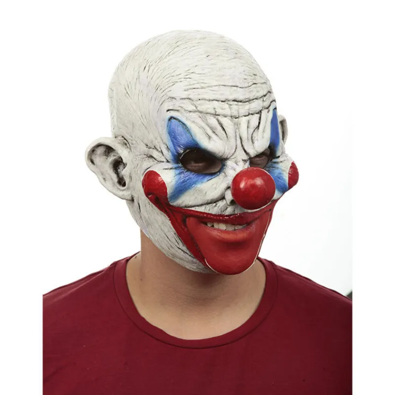 Ghoulish Máscaras Terror Y Carnaval ^Máscara Payaso Clooney Talla Única