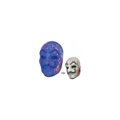 Outlet Máscara Urban Mask de Artista Surrealista con Efecto Neón Disfraces Unisex|Máscaras Terror Y Carnaval