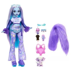 Muñeca Abbey Bominable de Monster High con Accesorios Juguetes, Figuras Y Más Regalos Para Peques