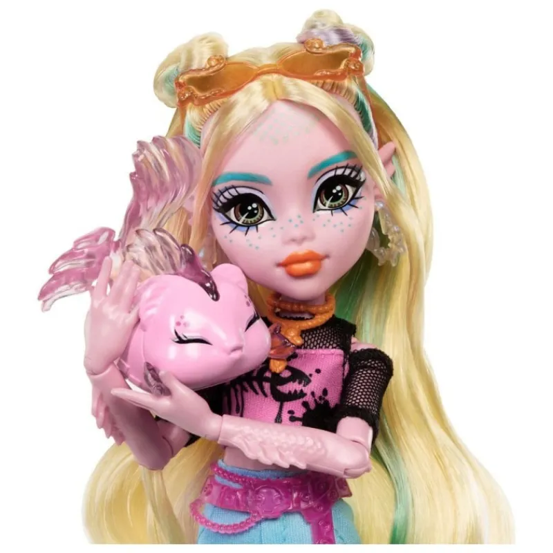 Mattel Juguetes, Figuras Y Más Regalos Para Peques^Muñeca Monster High Lagoona Blue 25 cm Estilo Escolar