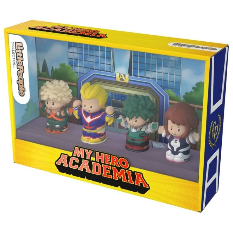 Online My Hero Academia Pack de 4 Minifiguras Fisher-Price Little People Juguetes, Figuras Y Más Regalos Para Peques