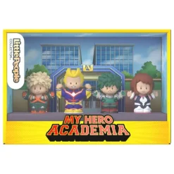 Online My Hero Academia Pack de 4 Minifiguras Fisher-Price Little People Juguetes, Figuras Y Más Regalos Para Peques