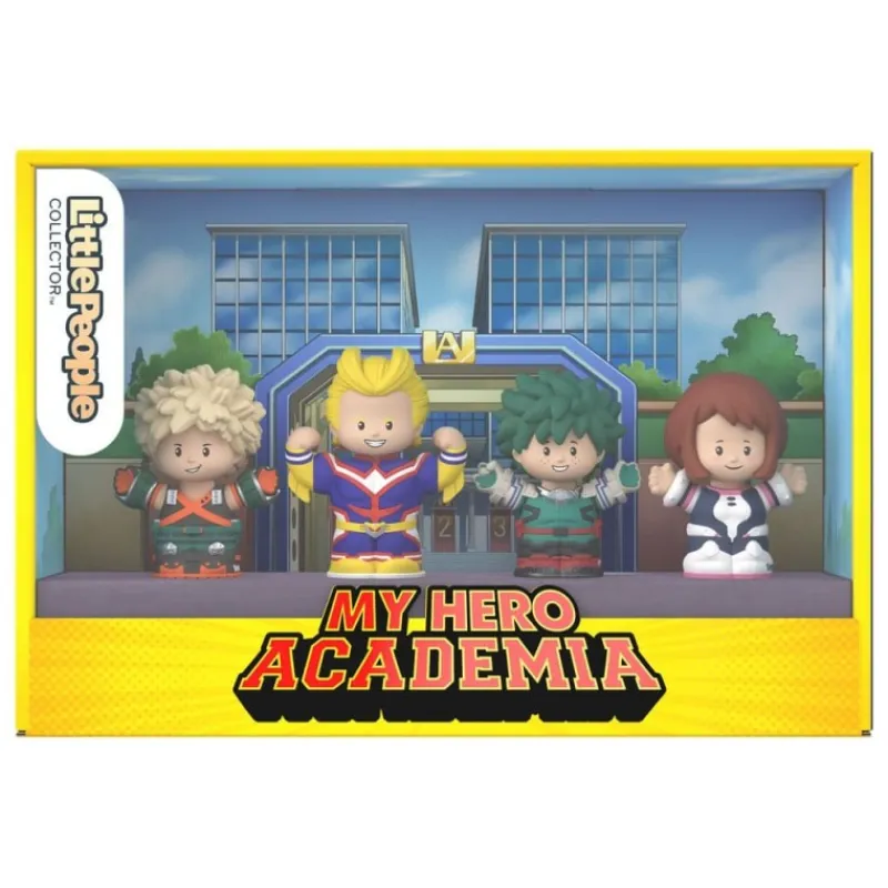 Online My Hero Academia Pack de 4 Minifiguras Fisher-Price Little People Juguetes, Figuras Y Más Regalos Para Peques