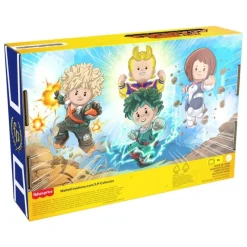 Online My Hero Academia Pack de 4 Minifiguras Fisher-Price Little People Juguetes, Figuras Y Más Regalos Para Peques