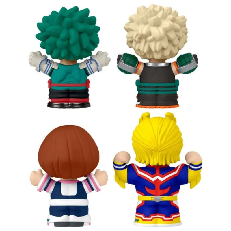 Online My Hero Academia Pack de 4 Minifiguras Fisher-Price Little People Juguetes, Figuras Y Más Regalos Para Peques