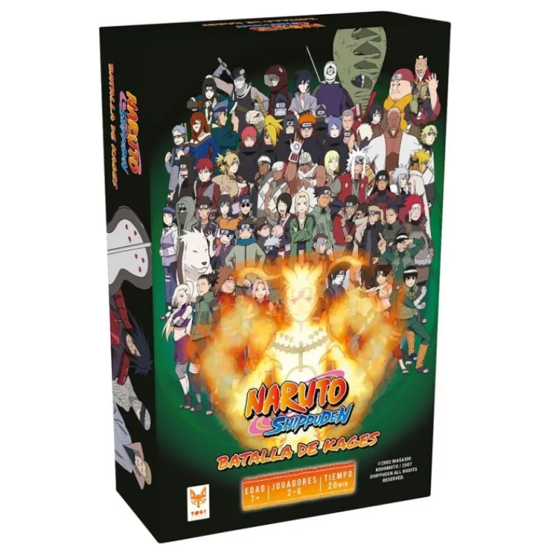Topi Games Juguetes, Figuras Y Más Regalos Para Peques^Naruto Juego de Cartas Batalla de Kages - Edición español