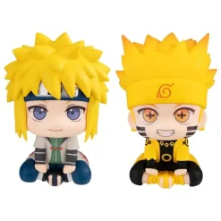 Megahouse Figuras^Naruto Shippuden Estatua PVC Look Up Naruto y Minato 11 cm