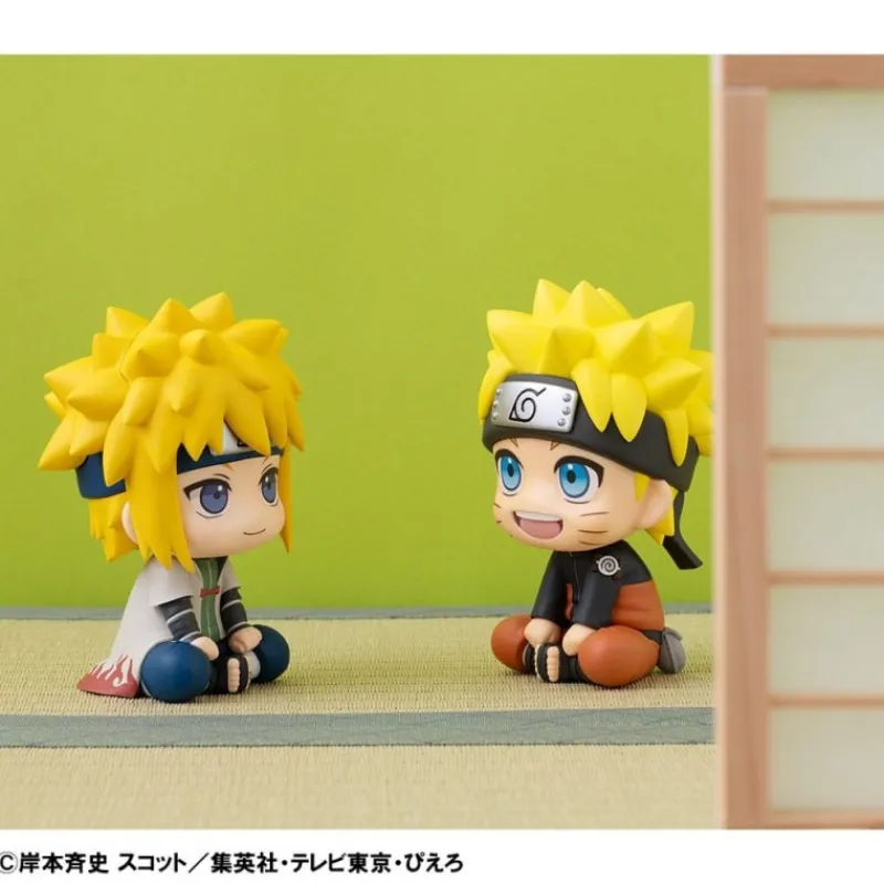 Megahouse Figuras^Naruto Shippuden Estatua PVC Look Up Naruto y Minato 11 cm