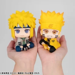 Megahouse Figuras^Naruto Shippuden Estatua PVC Look Up Naruto y Minato 11 cm