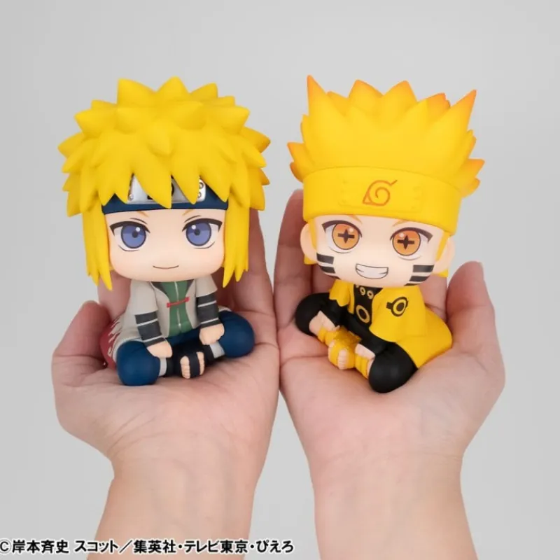 Megahouse Figuras^Naruto Shippuden Estatua PVC Look Up Naruto y Minato 11 cm