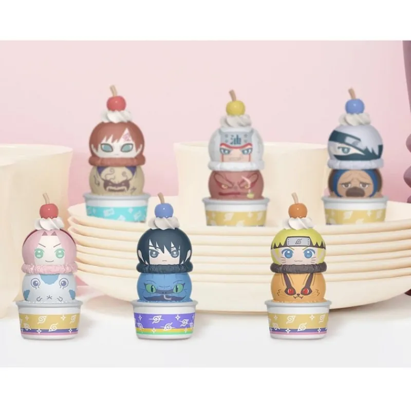 Megahouse Figuras^Naruto Shippuden Pack de 6 Figuras Tsumichen 8 cm con Regalo
