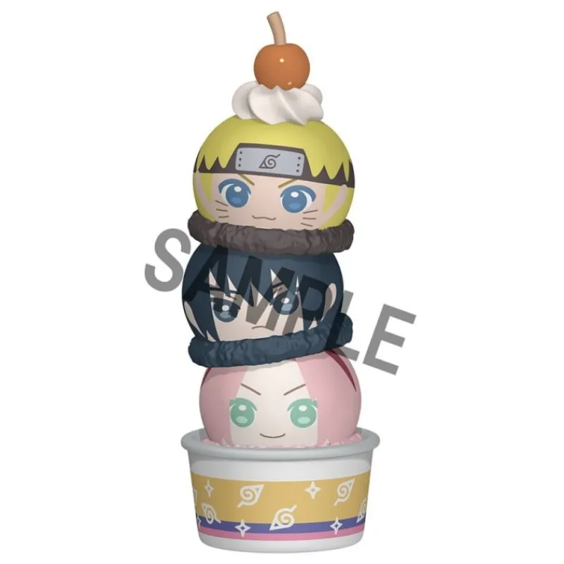 Megahouse Figuras^Naruto Shippuden Pack de 6 Figuras Tsumichen 8 cm con Regalo