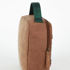 Cerdá Adult Bolsos Y Complementos Harry Potter|Slytherin^Neceser de Aseo de Viaje Slytherin Harry Potter 100% PU Marrón