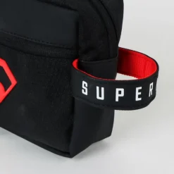 Online Neceser de Aseo Superman en Negro 100% PU Regalos De Superhéroes Dc|Complementos Dc