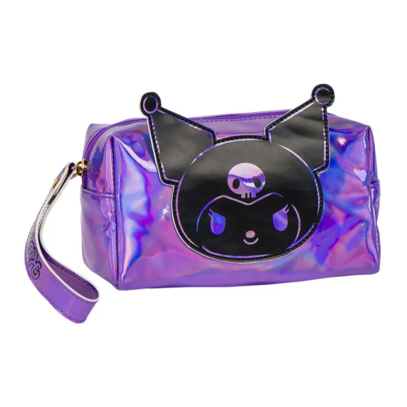 Cerdá Kids Accesorios Para El Pelo, Gafas De Sol Y Kits De Belleza Infantiles ^Neceser iridiscente Hello Kitty Kuromi