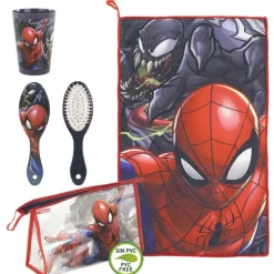 Sale NECESER SET ASEO/VIAJE SPIDERMAN Niños Marvel Y Dc Para Niños|Para El Cole