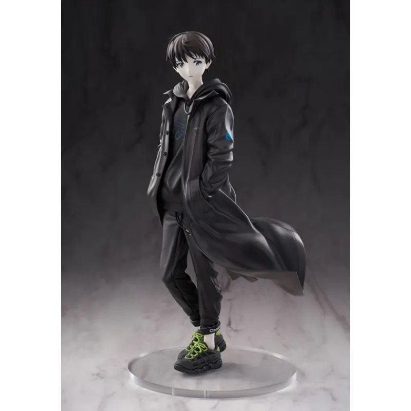 Hot Neon Genesis Evangelion Estatua PVC 1/7 Ikari Shinji Radio Eva 26 cm Figuras