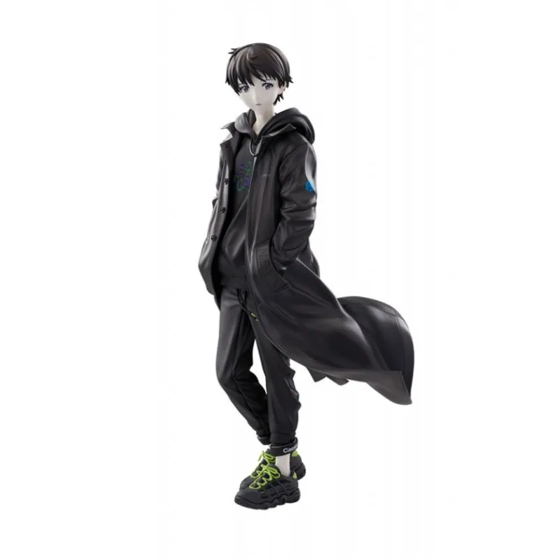 Hot Neon Genesis Evangelion Estatua PVC 1/7 Ikari Shinji Radio Eva 26 cm Figuras