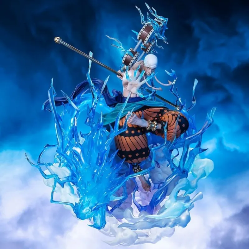 Hot One Piece Estatua PVC FiguartsZERO Extra Battle Enel - Sixty Million Volt Lightning Dragon Figuras One Piece|Figuras