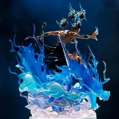 Hot One Piece Estatua PVC FiguartsZERO Extra Battle Enel - Sixty Million Volt Lightning Dragon Figuras One Piece|Figuras