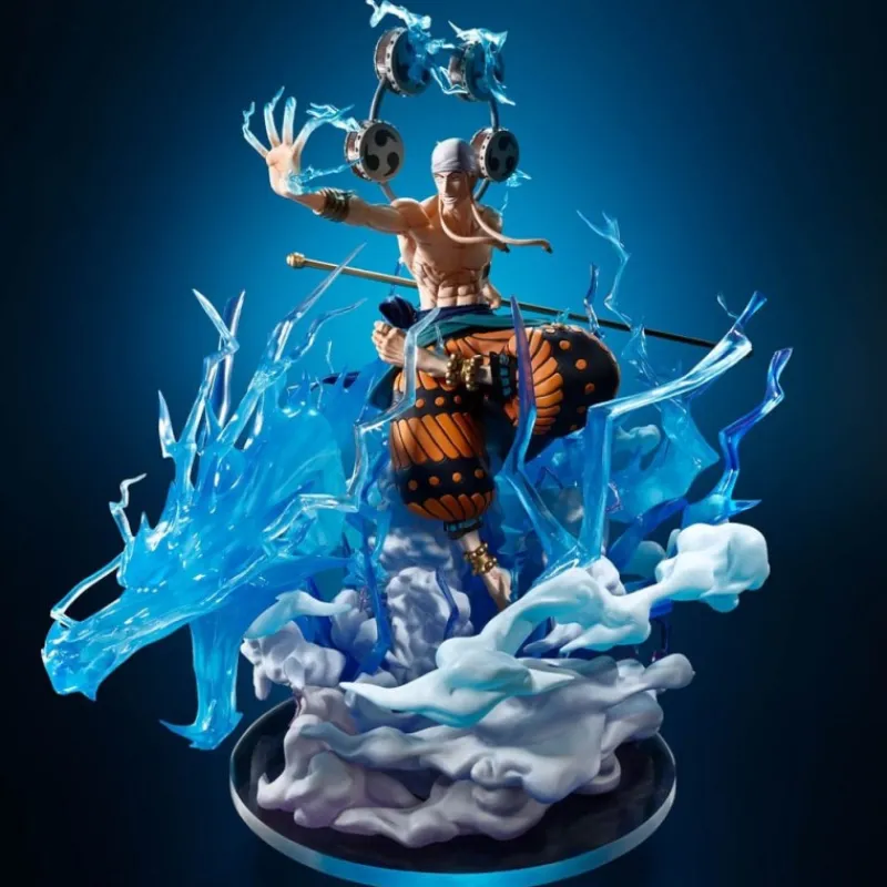 Hot One Piece Estatua PVC FiguartsZERO Extra Battle Enel - Sixty Million Volt Lightning Dragon Figuras One Piece|Figuras