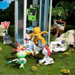 Megahouse Figuras^Pack 8 Figuras Digimon Adventure de en PVC
