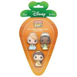 Clearance Pack 3 figuras Pocket Pop! Princesas Disney Películas Y Personajes De Disney ·Princesas Disney|Funko Pop Disney