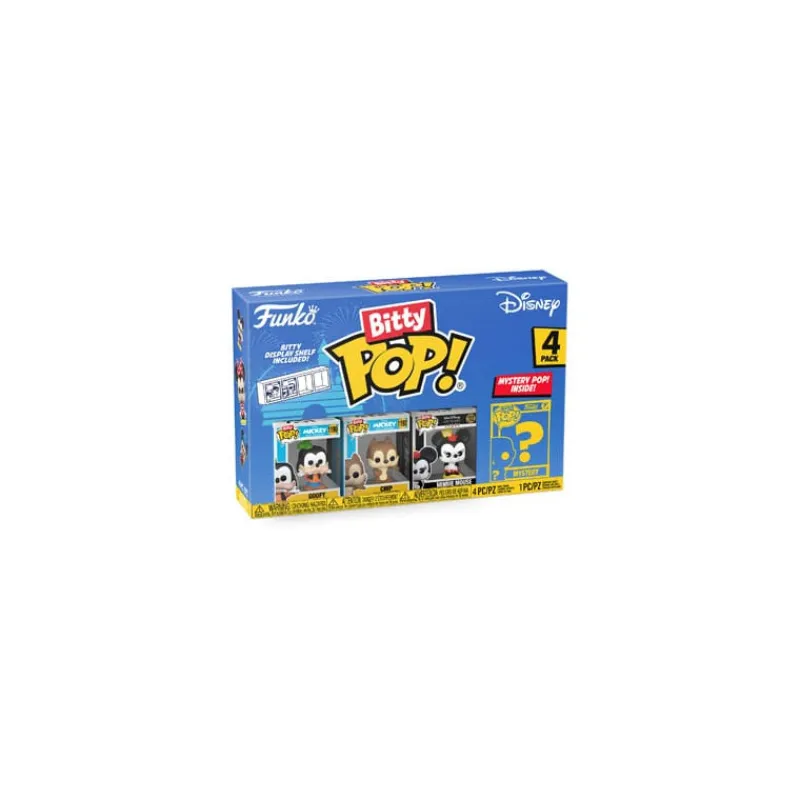 Online Pack 4 figuritas Bitty Pop! Goofy Funko Pop Disney
