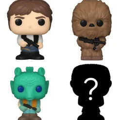 Funko Funko Pop Star Wars^Pack 4 figuritas Bitty Pop! Han Solo Star Wars