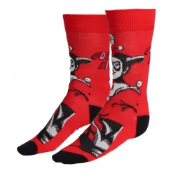 Best Pack Calcetines 3 Piezas Harley Quinn Multicolor TU 36/43 Regalos De Villanos Dc|Moda Dc