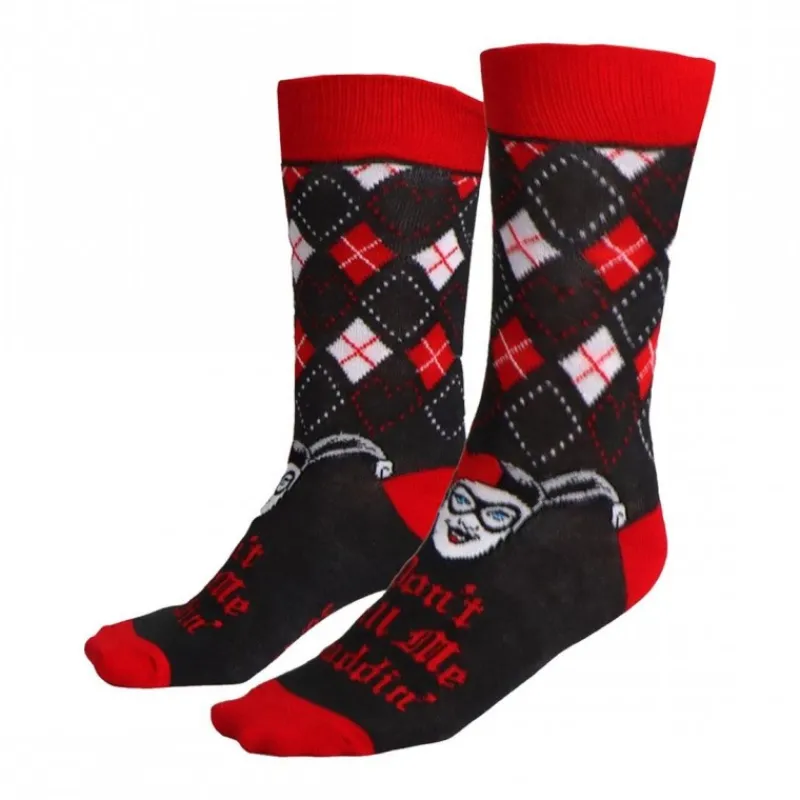 Best Pack Calcetines 3 Piezas Harley Quinn Multicolor TU 36/43 Regalos De Villanos Dc|Moda Dc